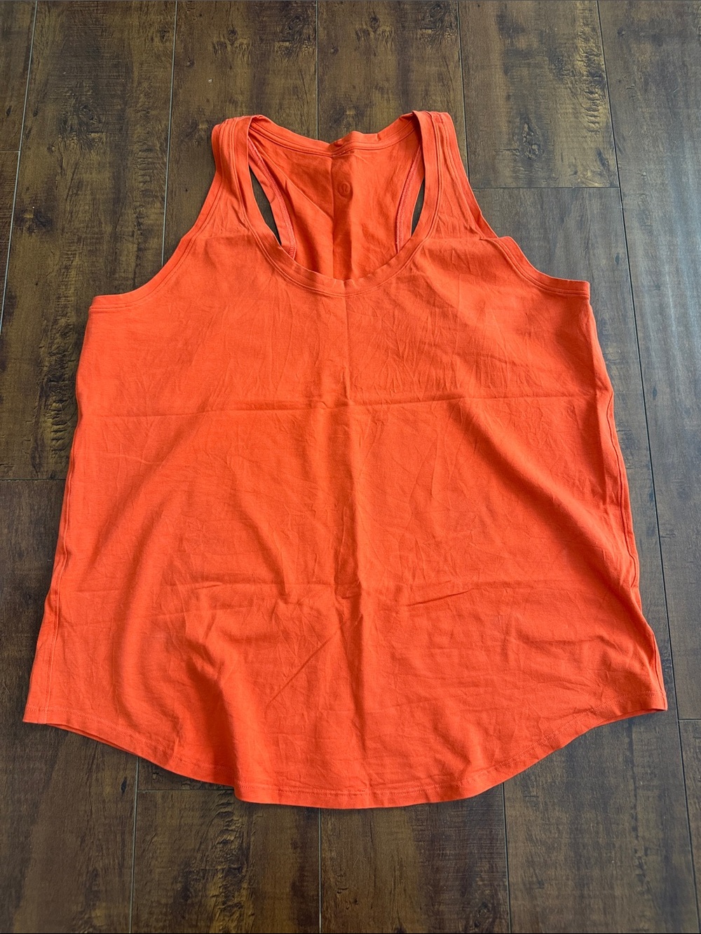 lululemon athletica Orange Racerback Tank